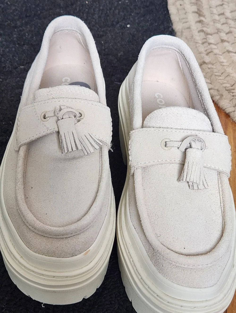 Converse Chuck Taylor All Star Lugged Heel Suede Loafers